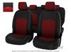Фото Чехлы Mazda 3 III 2013-2019 г. - Sd черно-красная экокожа "Оригинал" PSV 123439 PSV