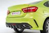 Фото Бампер задний Lada Vesta QUASAR некрашеный ЮролТюнинг VQ010200 ЮролТюнинг
