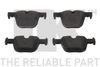 Фото Комплект колодок для дисковых тормозов BMW 3 11- Nk 221559 Nk