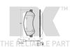 Фото Колодки тормозные передние FORD Transit 06- 330/35 Nk 222566 Nk