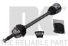 Фото ВАЛ ПРИВОДНОЙ ПЕРЕДНЕГО ЛЕВОГО КОЛЕСА В СБОРЕ / SEAT,VW GOLF-II/III,JETTA-II,POL Nk 5047107 Nk