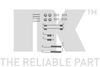 Фото РЕМКОМПЛЕКТ задних колодок (полный) (MATIZ) (без распорок) Nk 7950795 Nk