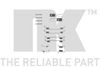 Фото Комплект монтажный торм. колодок Subau Justy I  Suzuki Alt  Inis  Wan + Nk 7952722 Nk