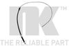 Фото Трос ручника  vw Caddy 04-15  (2)/2K5609721J/2K5609721C/2K0609721Q/2K0609721D/2K0609721J/2K0609721F/2K0609721E Nk 9047129 Nk