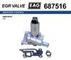 Фото Клапан рециркуляции выхлопных газов EAG 687516 EAG