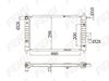 Фото Радиатор охлаждения Matiz 2001-  0.8 1.0 M/T сборный Fehu FRC1297M Fehu