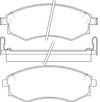 Фото Колодки тормозные SSANGYONG REXTON 02- перед. Brembo P15011 Brembo