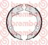 Фото S83551 колодки барабанные ручника!\ Toyota Avensis 1.8-2.4/Corolla/Yaris 1.4-1.8 02> Brembo S83551 Brembo