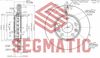 Фото ДИСК ТОРМОЗНОЙ ПЕРЕДНИЙ RENAULT DUSTER 1.5D 10-, M Segmatic SBD30093034 Segmatic
