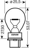 Фото Лампа автомобильная 12V 27W, OSRAM Osram 3156 Osram