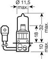 Фото Лампа галогенная H3 (одиночный блистер ) OSRAM Osram 6415101B Osram