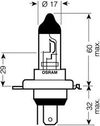 Фото Лампа OSRAM 64196 Н 4 24v  75/70w (Лампа галогенна Osram 64196 Osram