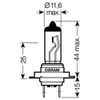 Фото Лампа галогенная H7 12V 55W+110% OSRAM Night Breaker Osram 64210NBU Osram