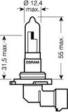 Фото Лампа 3 9005  3 Osram 9005CB Osram