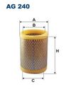 Фото Фильтр воздушный Filtron AG240 Filtron AG240 Filtron