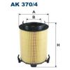 Фото Фильтр воздушный AK 370/4 Filtron AK3704 Filtron