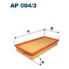 Фото Фильтр воздушный FILTRON AP004/3 Filtron AP0043 Filtron