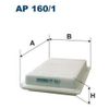 Фото Фильтр в�оздушный  1601 Filtron AP1601 Filtron