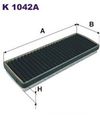 Фото Фильтр кабины K1042A Filtron K1042A Filtron