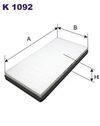 Фото Фильтр воздушный кабины (Filtron) Filtron K1092 Filtron