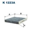 Фото Фильтр салонный, угольный FILTRON K1223A Filtron K1223A Filtron