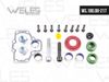 Фото Ремкомплект суппорта пыльники)  PAN 17 Weles WS10008217 Weles