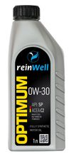 Фото Масло моторное 0W30 REINWELL 1л OPTIMUM API SP/ACEA C2 ReinWell 4947 ReinWell