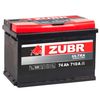 Фото ZUBR Ultra 74Ah L+ (низкий) Zubr ZU741 Zubr