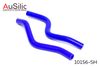 Фото Силиконовые патрубки радиатора печки (отопителя комплект 2 шт Гарантия 2 года) AuSilic 10156SH AuSilic