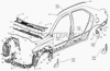 Фото КРЕПЛЕНИЕ ГОРЛОВИНЫ БЕНЗОБАКА                      Geely 101200088802 Geely