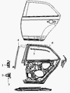 Фото Направляющая стекла GEELY  MK 1012002058 Geely 1012002058 Geely