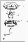 Фото Тормозной барабан задний GEELY MK Geely 1014001815 Geely