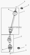 Фото Привод левый Geely 1014001885 Geely 1014001885 Geely