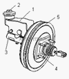 Фото Цилиндр тормозной главный мк без abs Geely 1014003386 Geely