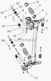 Фото Пружина подвески задняя GEELY MK (2008- ) Geely 1014013916 Geely