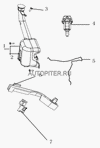 Фото Бачок стеклоомывателя в сборе с мотором и крышкой, Mk Geely 1017002184 Geely