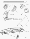 Фото УПОР КАПОТА Geely 1018004724 Geely