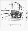 Фото ПЕТЛЯ НИЖНЯЯ ПРАВОЙ ПЕРЕДНЕЙ ДВЕРИ SC7 ( Geely 1062000027 Geely