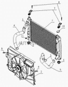 Фото ВЕНТИЛЯТОР С ДЕФЛЕКТОРОМ В СБОРЕ SC7 Geely 1064000060 Geely