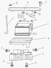 Фото Площадка аккумулятора Geely Emgrand EC7 Geely 1067000040 Geely