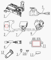 Фото ЗВУКОВОЙ СИГНАЛ ОХРАННОЙ СИСТЕМЫ АВТОМОБИЛЯ SC7 (арт. 1067000173) Geely 1067000173 Geely