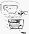 Фото ПОДУШКА ДВЕРИ РЕЗИНОВАЯ Geely 1068000132 Geely