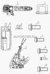 Фото ЗАМОК ДВЕРИ ЗАДНЕЙ ПРАВОЙ GL VISION, SC7 Geely 1068000192 Geely