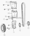 Фото ШКИВ КОЛЕНВАЛА GEELY MK Geely E030300005 Geely
