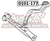 Фото Сайлентблок рычага подвески перед. LEXUS GS300 JZS160 1997-1999 Asva 0101177 Asva