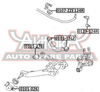 Фото Сайлентблок рычага подвески задн. TOYOTA AVENSIS ADT250 2003-2008 Asva 0101TSL7 Asva