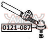 Фото Наконечник рулевой тяги прав. LEXUS LX450 FZJ Asva 0121087 Asva