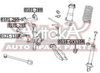 Фото Тяга подвески задн. TOYOTA MARK 2/MARK 2 BLIT GX110/JZX110 2000-2004 Asva 0125110R Asva