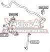 Фото Тяга стабилизатора передняя NISSAN TIIDA C11X 2004-NISSAN : MARCH MICRA K12NISSAN MICRA MARCH K12 Asva 0223C11 Asva