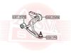 Фото Сайлентблок HONDA/ACURA ACURA MDX YD2 2007-20 Asva 0301YF4FS Asva